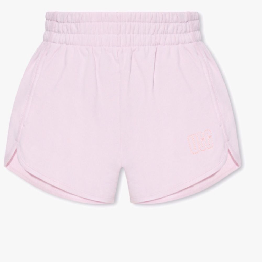 NWT- UGG womens Elliana shorts- with pockets -pink/purple- size large